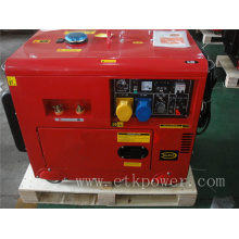 Conjunto de gerador de solda diesel silencioso de 4.6kw / 50Hz